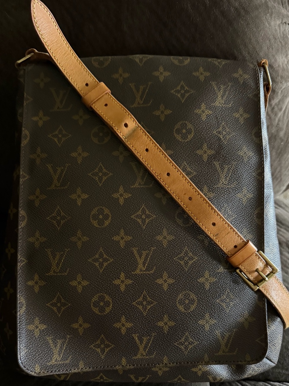 Louis Vuitton Monogram Musette Salsa Long Strap GM Messenger/Crossbody. #AS0021